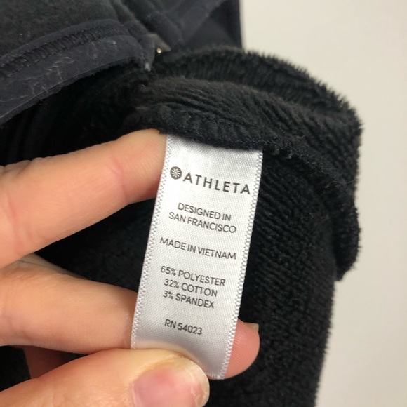 Athleta Good Karma black zip up jacket - Picture 9 of 9
